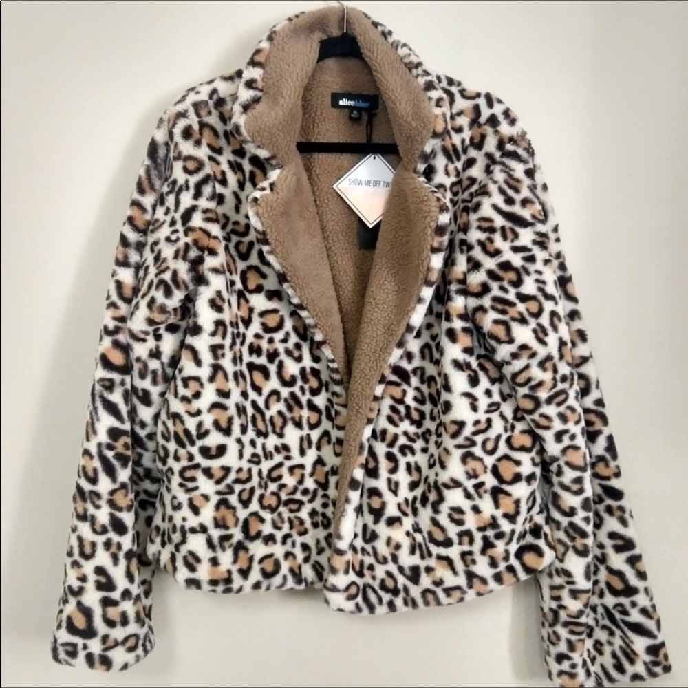 Cozy leopard jacket from Stitch Fix XL